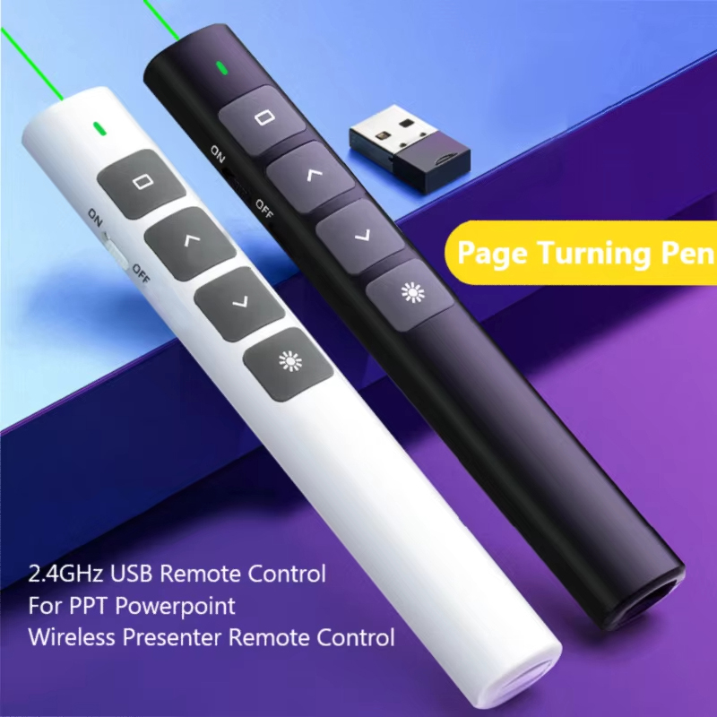 Presentation Remote Laser - Kablosuz Sunum Sayfası Tıklayıcısı Powerpoint Kalemi