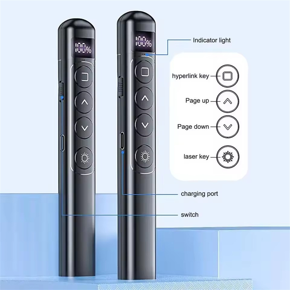 Presentation Remote Laser - Flip-pen Sunum Klikleyici RF 2.4GHz PowerPoint