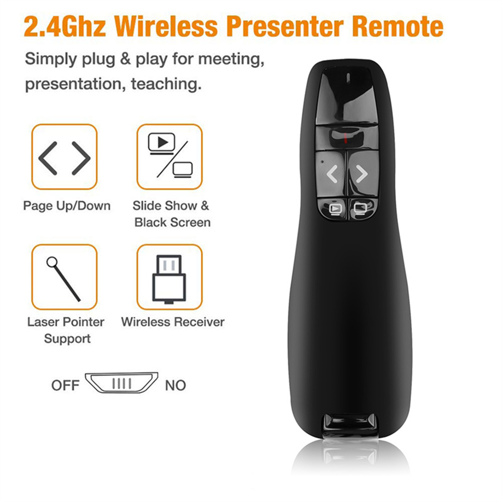 Presentation Remote Laser - Öğretmen ve Ofis için Kırmızı Işık