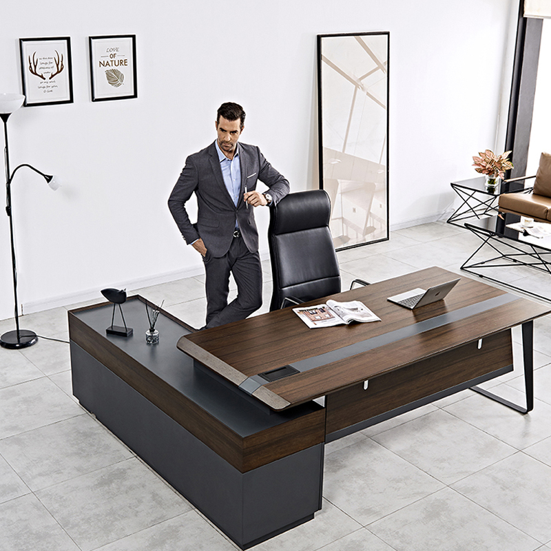 Modern Lüks Ahşap Ofis Masası  - Office Tech Design incelemesi ve fiyatı