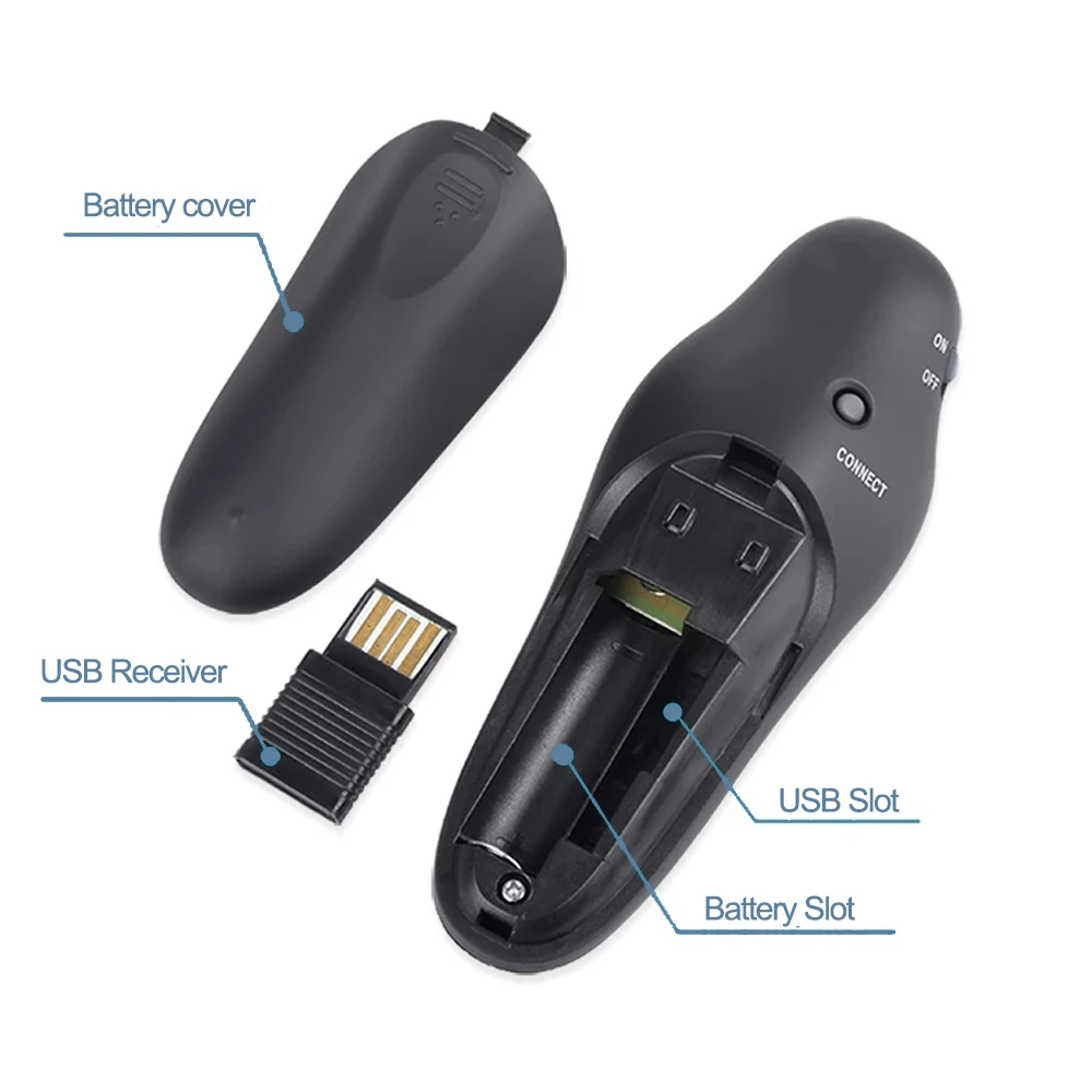 2.4GHz USB İşaretleyici Projek - Presentation Remote Laser incelemesi ve fiyatı